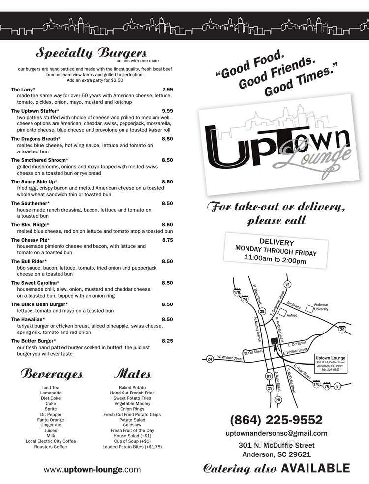 Uptown Lounge & Restaurant - Anderson, SC