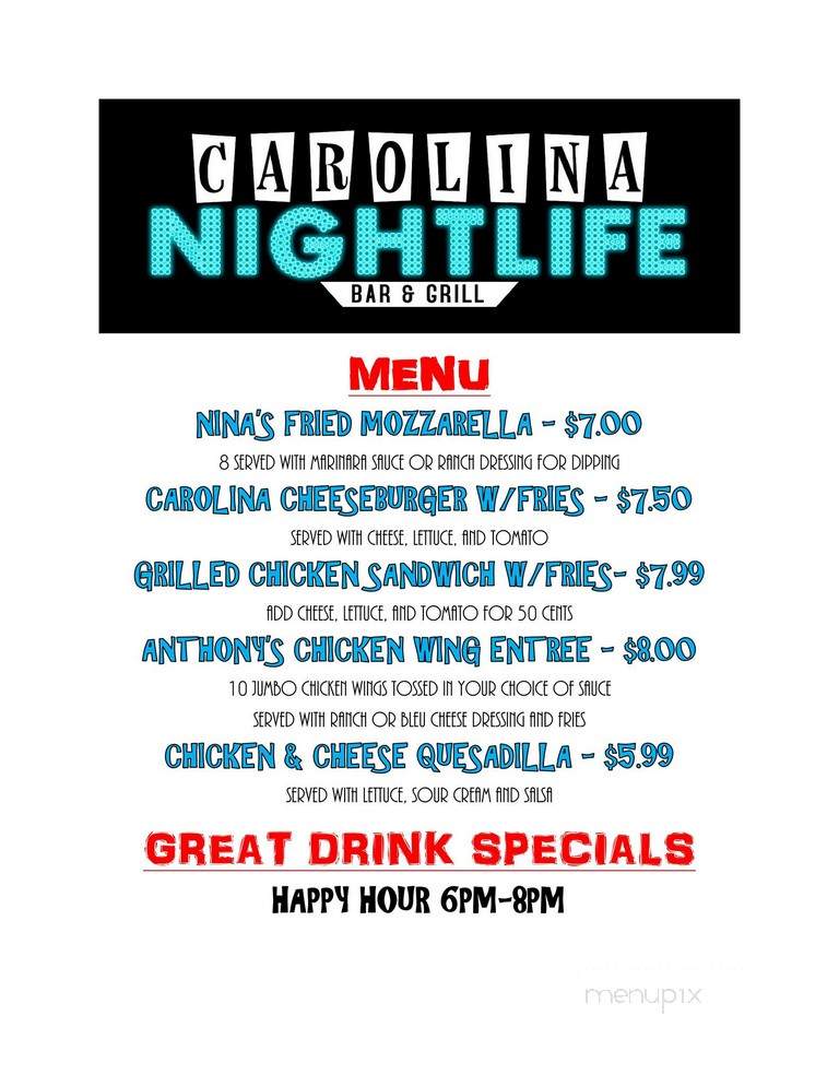 Carolina Nightlife & Grill - Darlington, SC