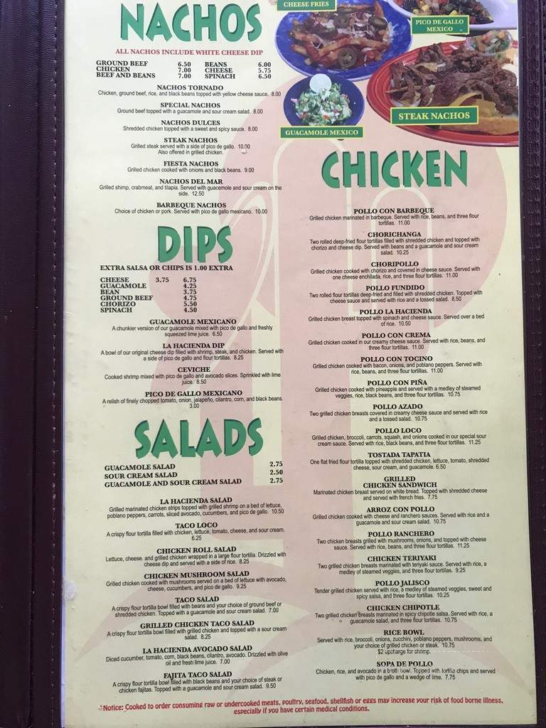 La Hacienda Mexican Restaurant - Greenwood, SC