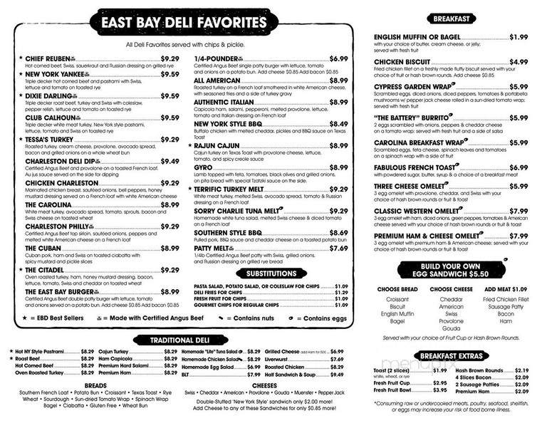 East Bay Deli - Florence, SC