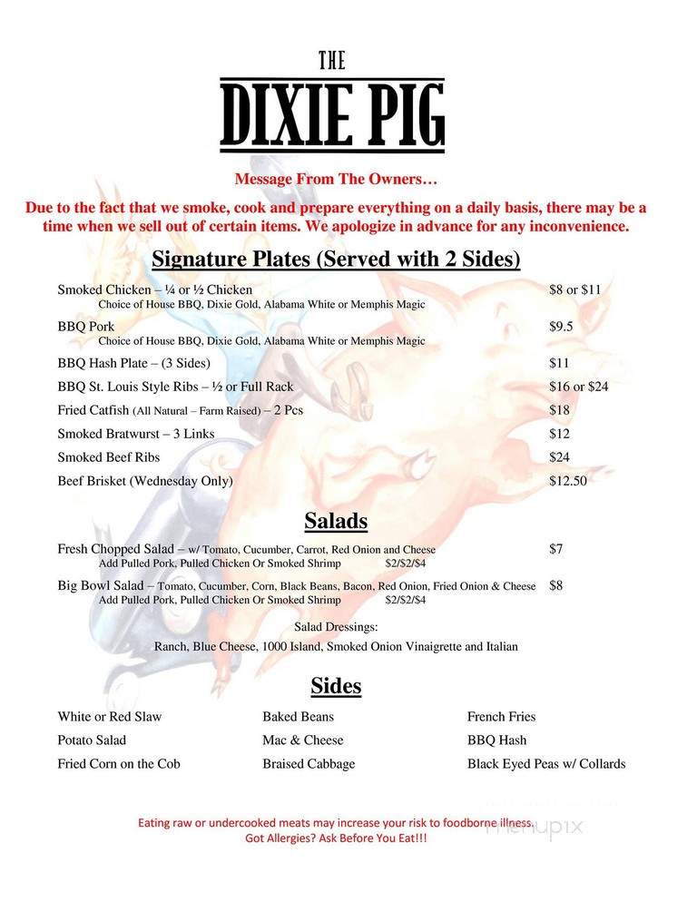 The Dixie Pig Tega Cay - Fort Mill, SC