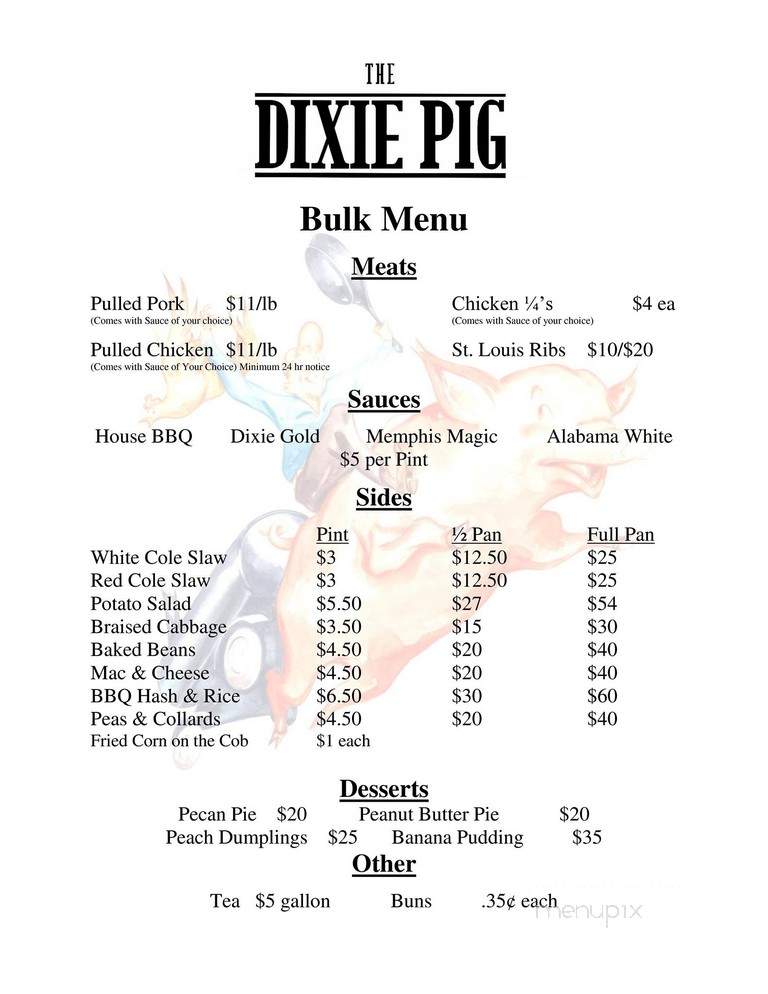 The Dixie Pig Tega Cay - Fort Mill, SC