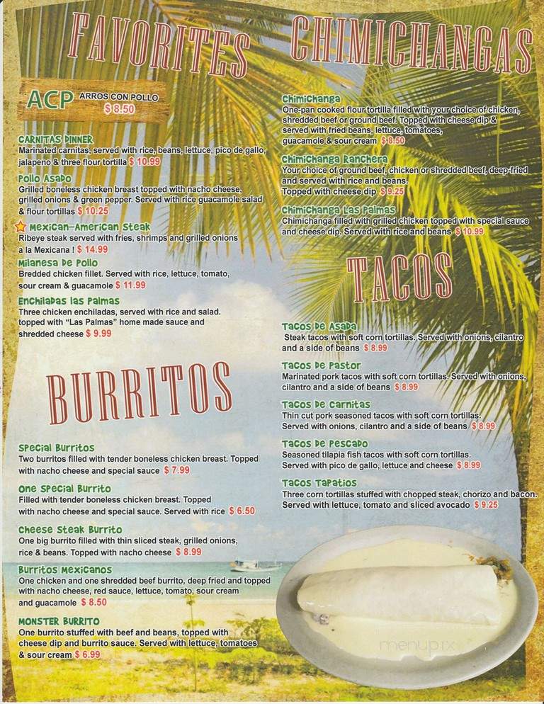 Las Palmas Mexican Restaurant & Bar - Sumter, SC