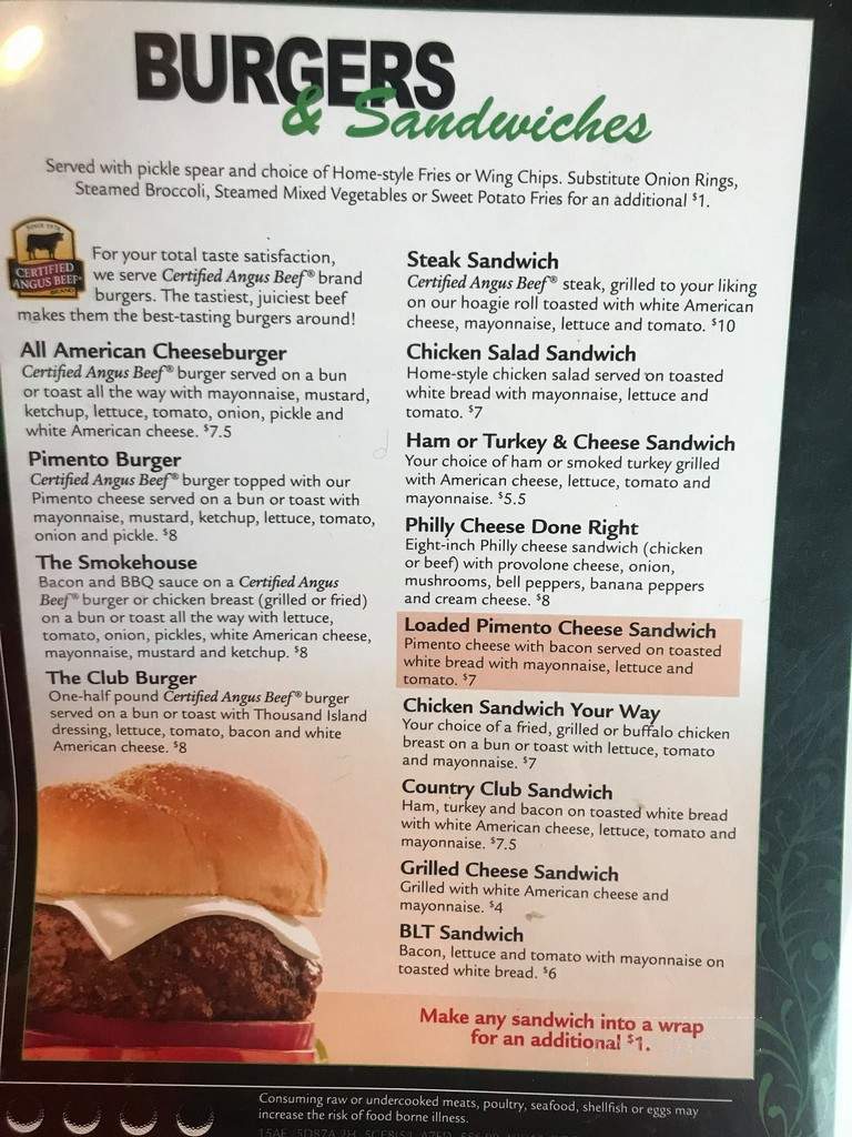 The Clubhouse Grill - Lake City, SC