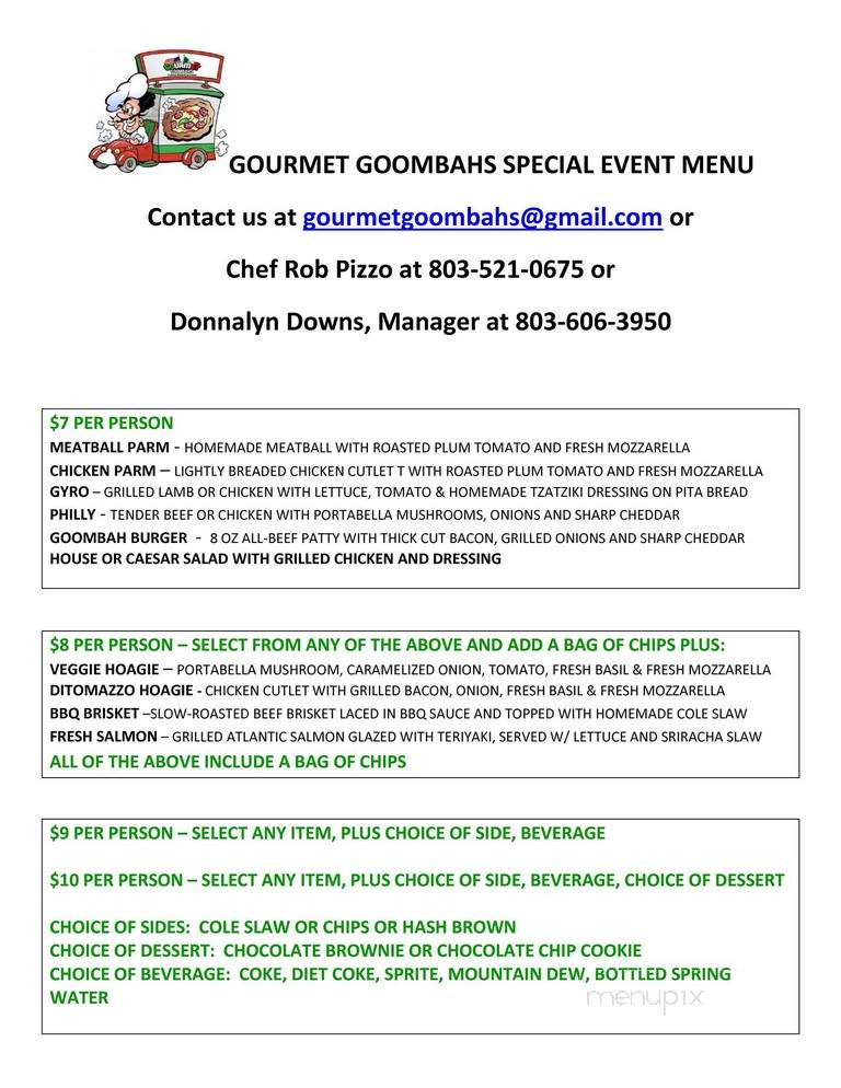 Gourmet Goombahs - Fort Mill, SC