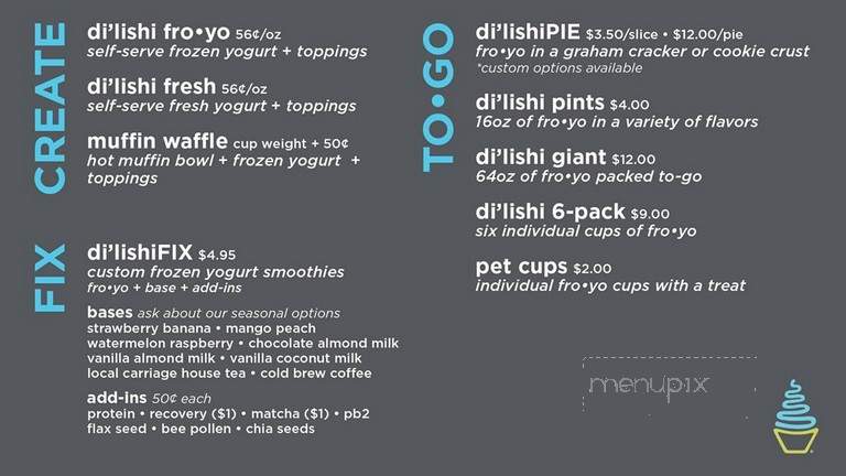 Di'Lishi Frozen Yogurt Bar - Bogart, GA