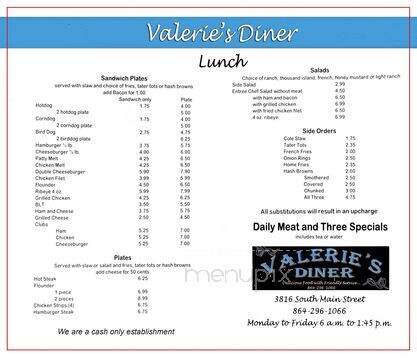 Valerie's Diner - Anderson, SC