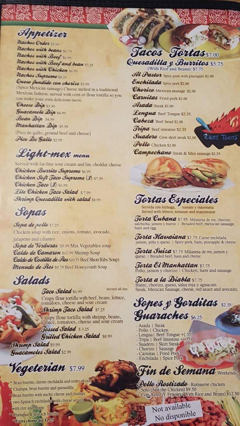 Taqueria el Manhattan - Richburg, SC