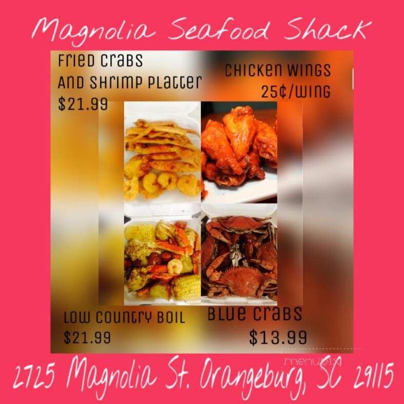 Magnolia Seafood Shack - Orangeburg, SC