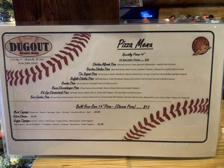 Dugout Sports Grill - Clarkesville, GA