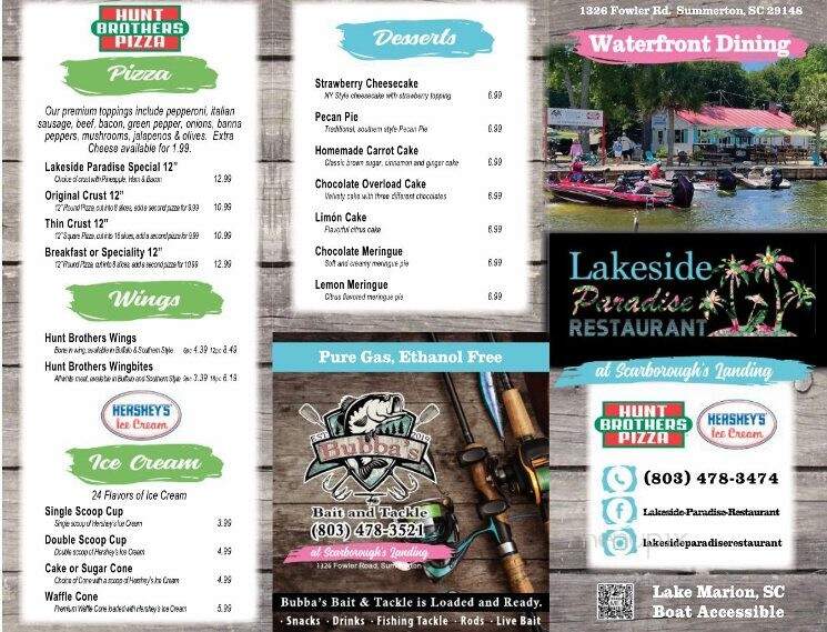 Lakeside Paradise Restaraunt - Summerton, SC