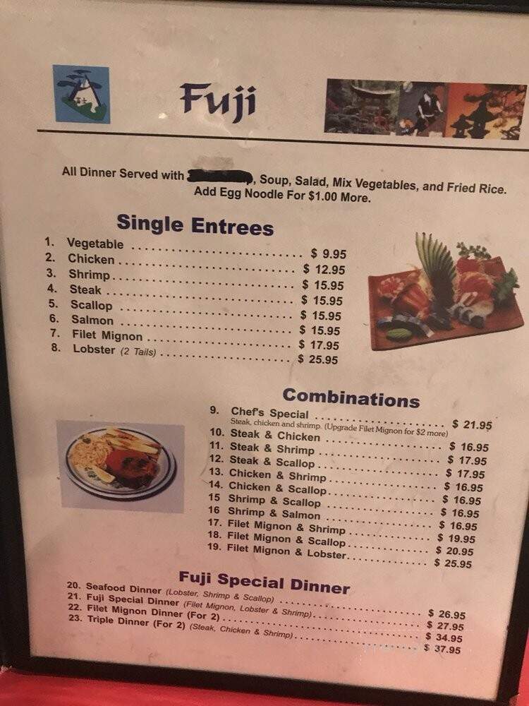 Fuji Japanese Restaurant - Anderson, SC