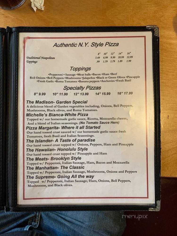 Michelle's Pizza - Mccormick, SC