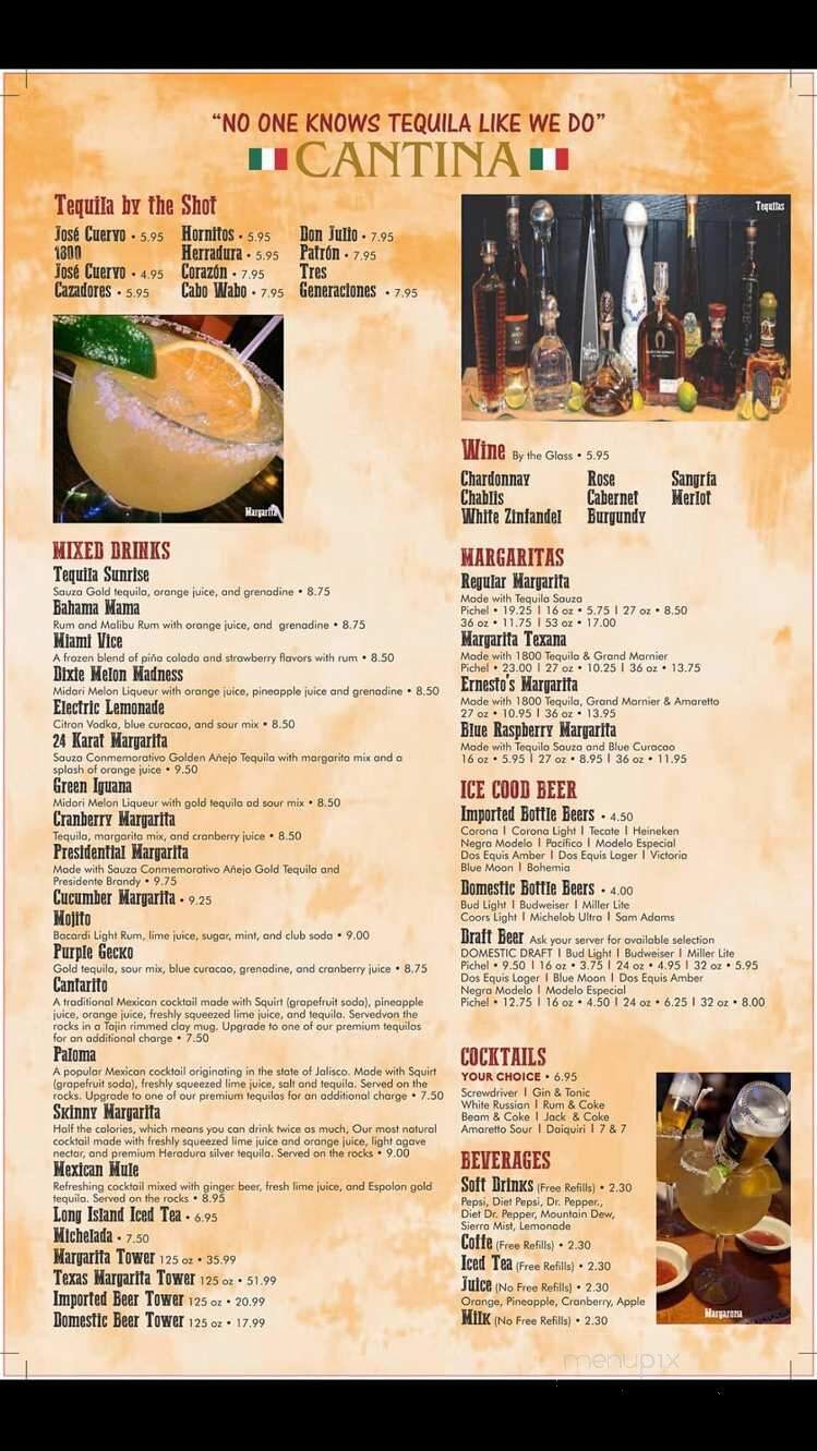 Ernesto's Mexicsn Restauraunt - Greenwood, SC