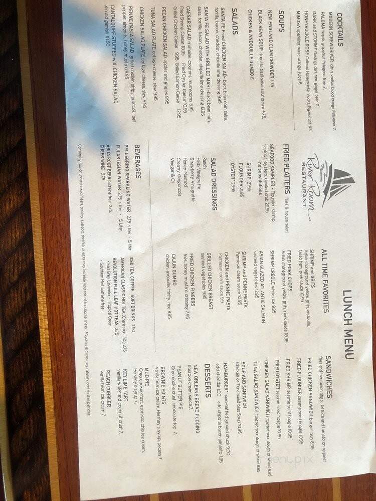 River Room Restaurant - Georgetown, SC