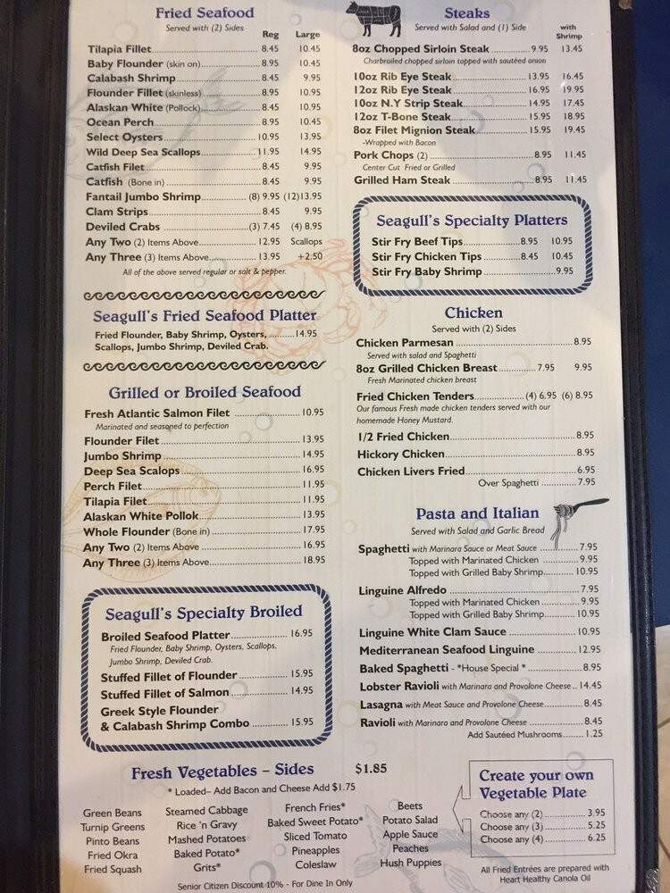 Seagull's Grill - Lancaster, SC