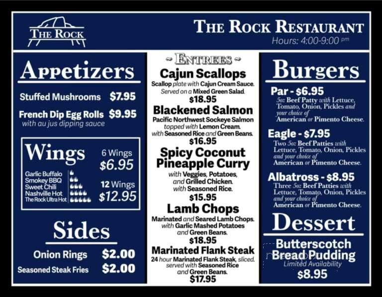 The Rock Restaurant & Bar - Pickens, SC