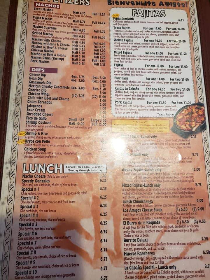 La Cabana Mexican Restaurant - Clayton, GA