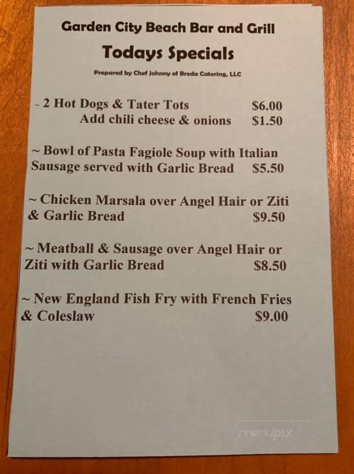 Garden City Beach Bar & Grill - Murrells Inlet, SC