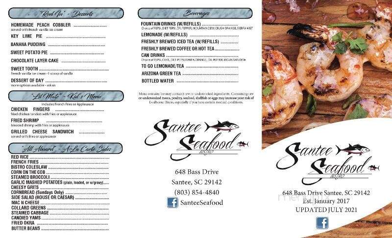 Santee Steak & Seafood - Santee, SC