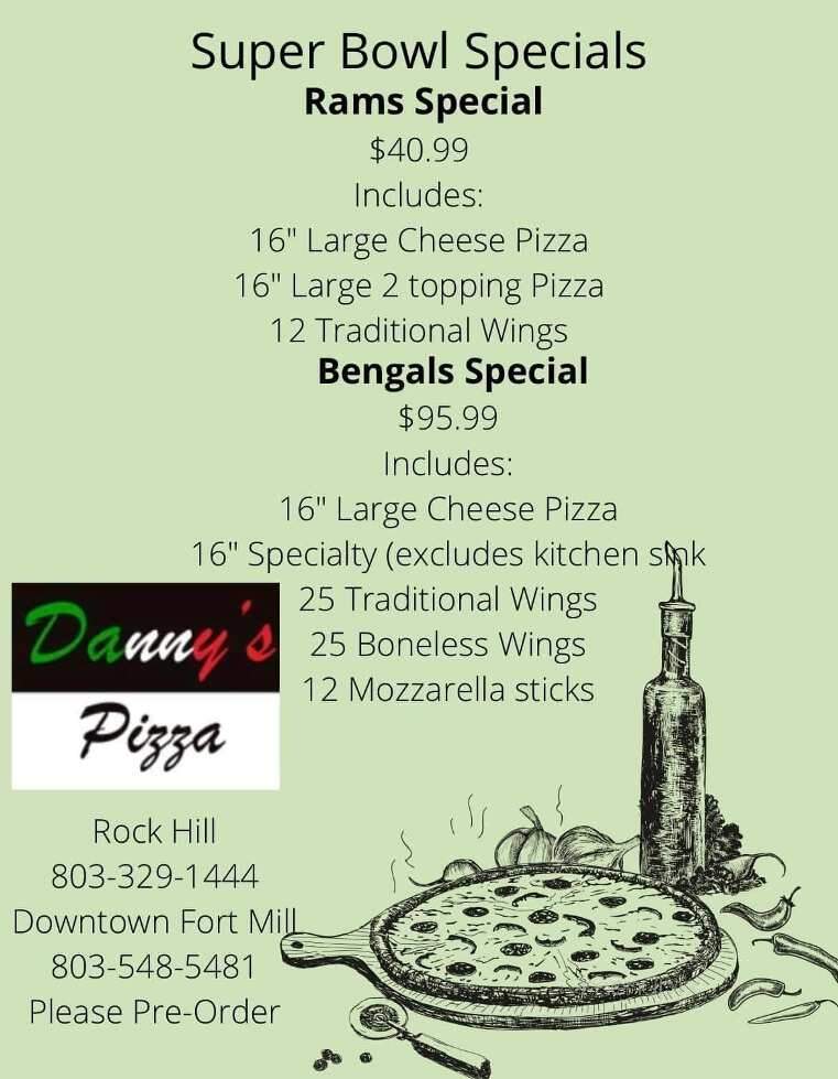 Danny's Pizza - Rock Hill, SC