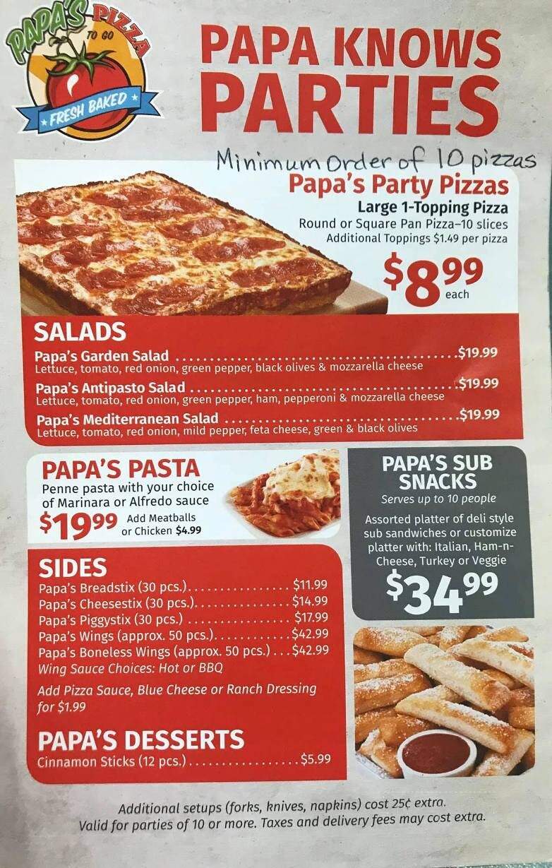 Papa's Pizza To Go - Lincolnton, GA