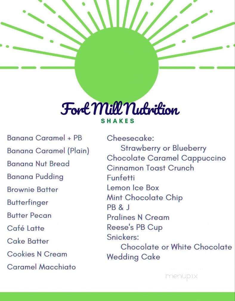 Fort Mill Nutrition - Fort Mill, SC