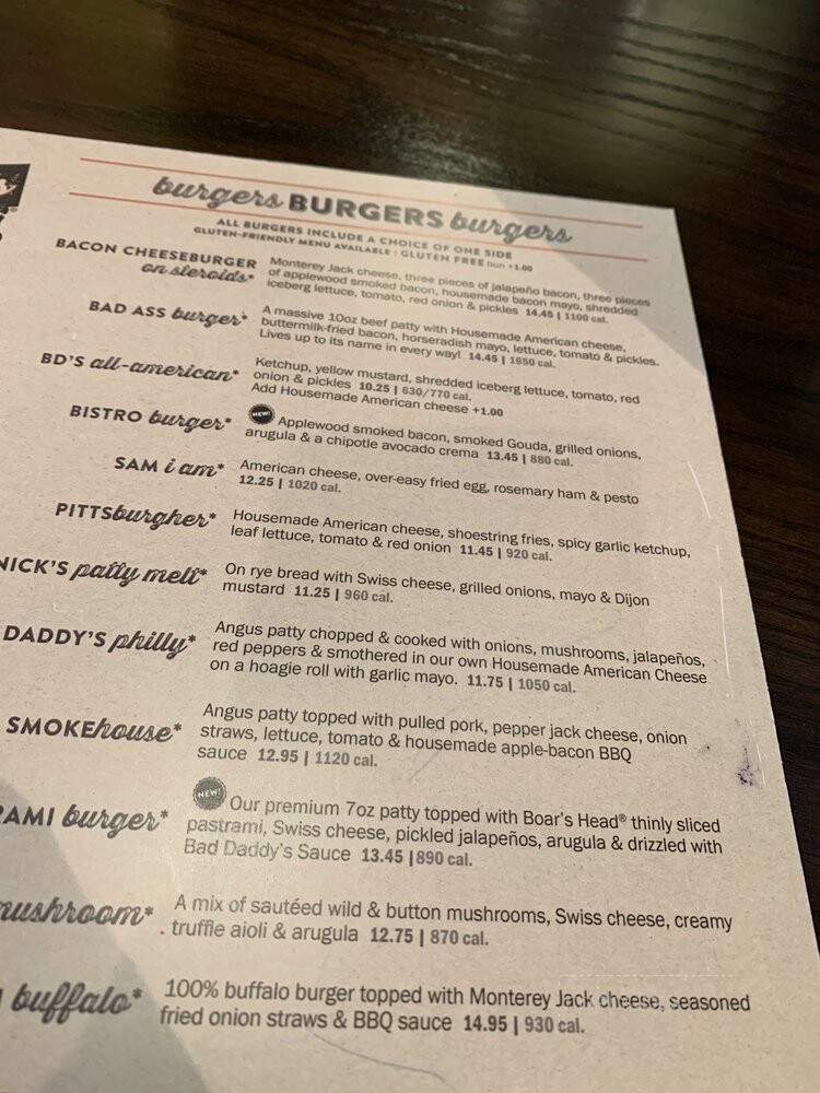 Bad Daddy's Burger Bar - Summerville, SC