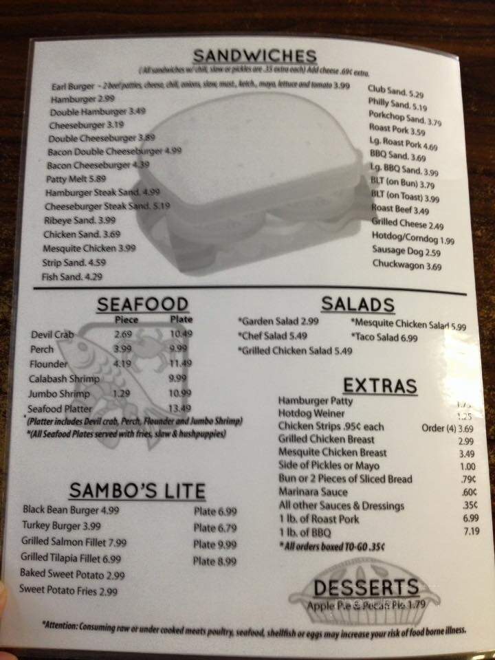 Sambo's 903 Grill - Lancaster, SC