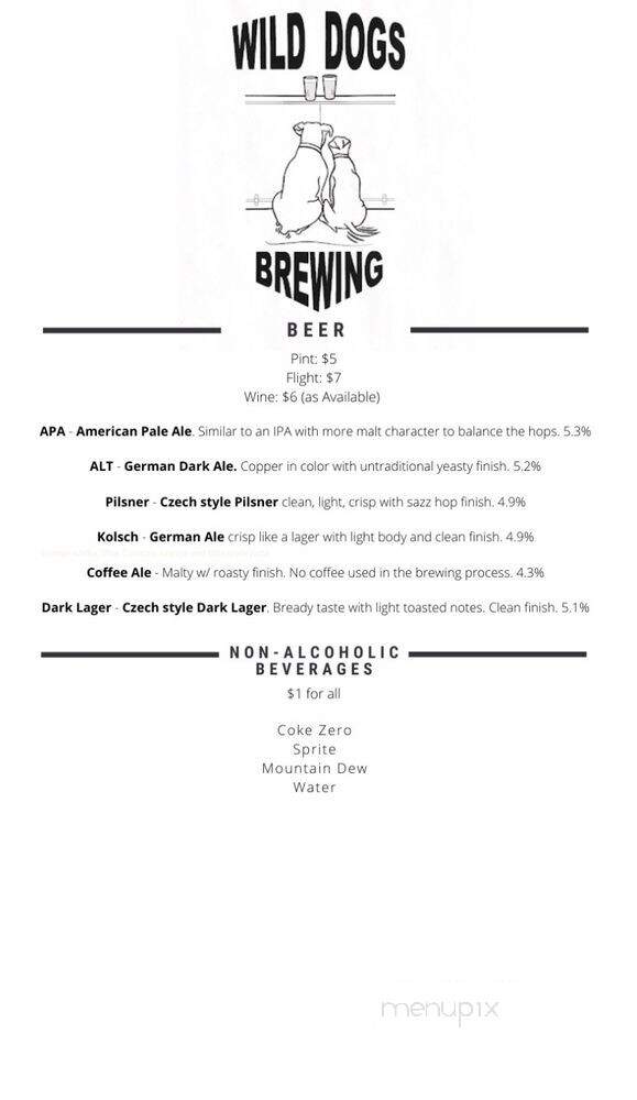 Wild Dogs Brewing - Sanford, NC