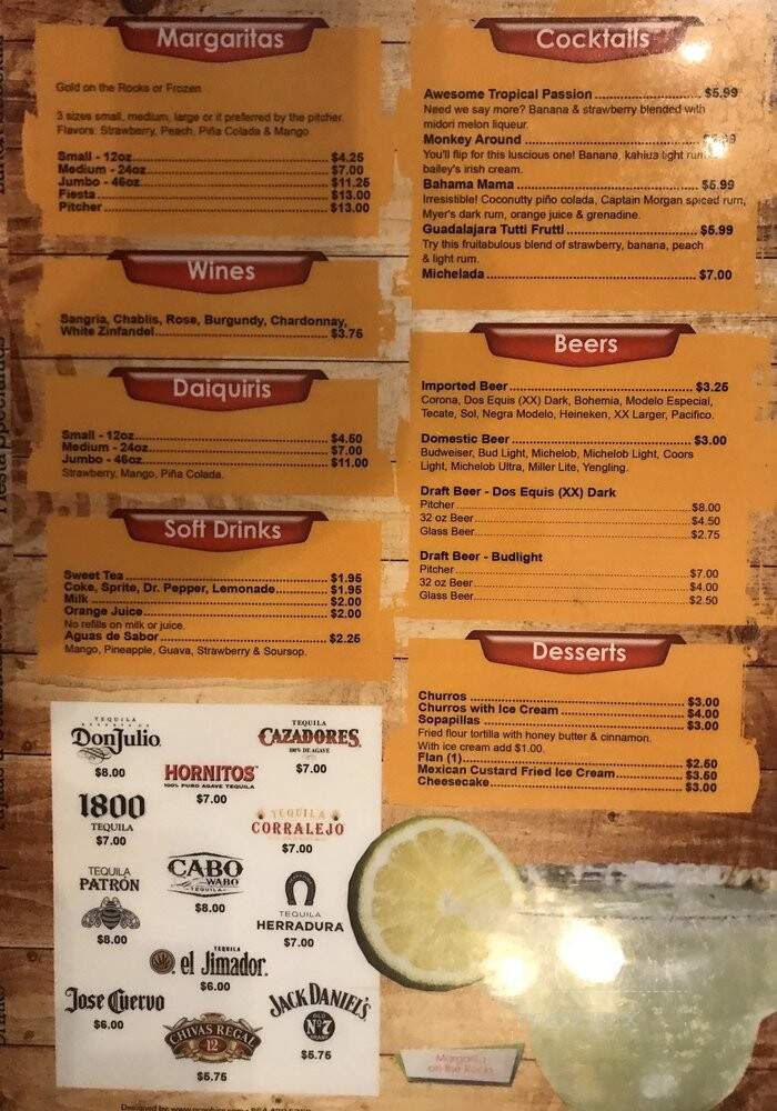 Mi Fiesta Grill - Central, SC