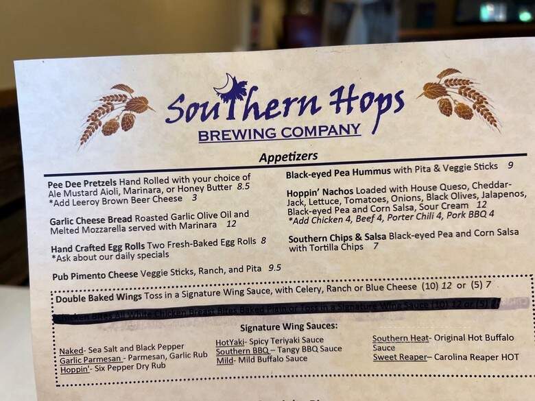 Southern Hops Brewing Company - Florence, SC