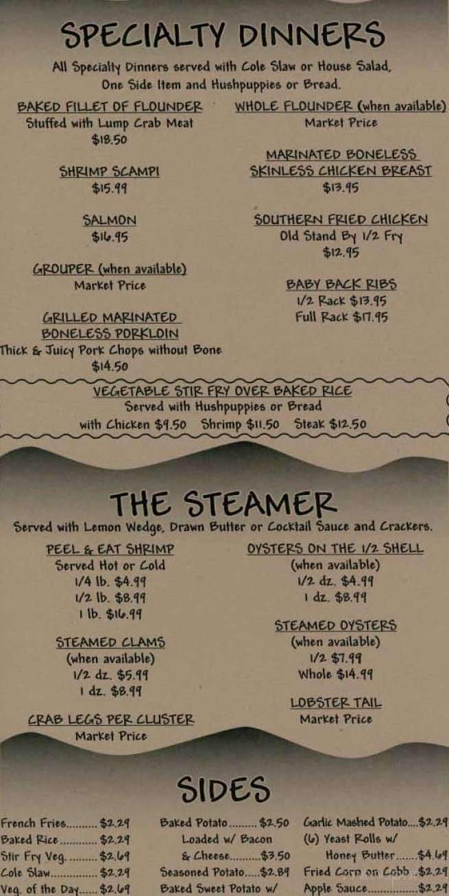 J P's Seafood & Steakhouse - Florence, SC