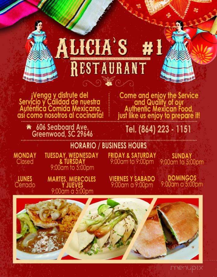 Alicia's - Greenwood, SC