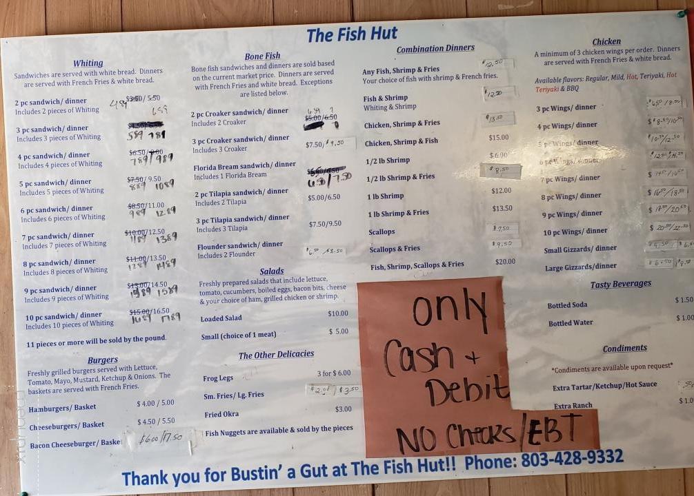 Fish Hut - Sumter, SC